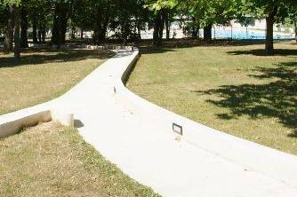 Parc arboré à proximité du bois d'Auteuil