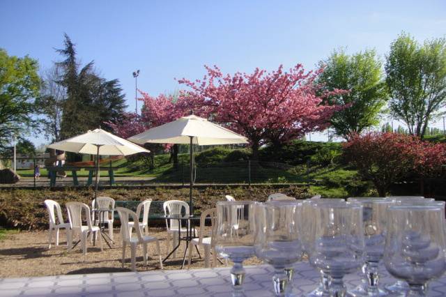 Parc arboré à proximité du bois d'Auteuil