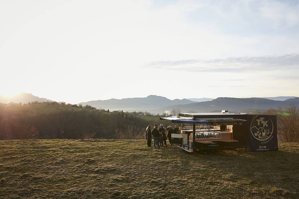 Wine Truck dans la nature