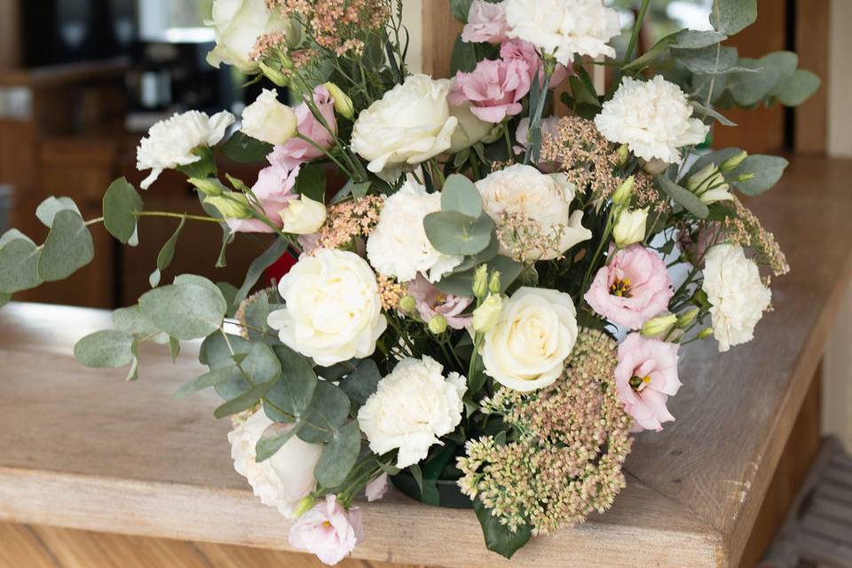 Art floral cocktail mariage