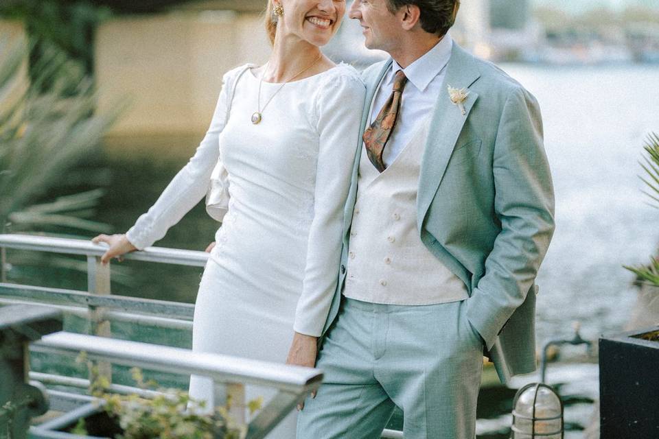 Mariage Paris sur une péniche