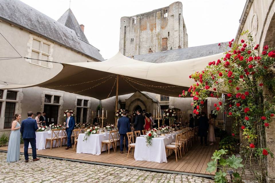 La cour