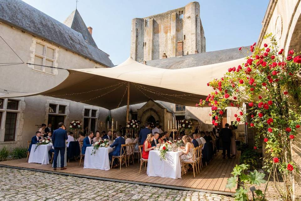 La cour