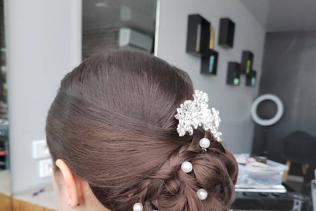 Chignon mariée
