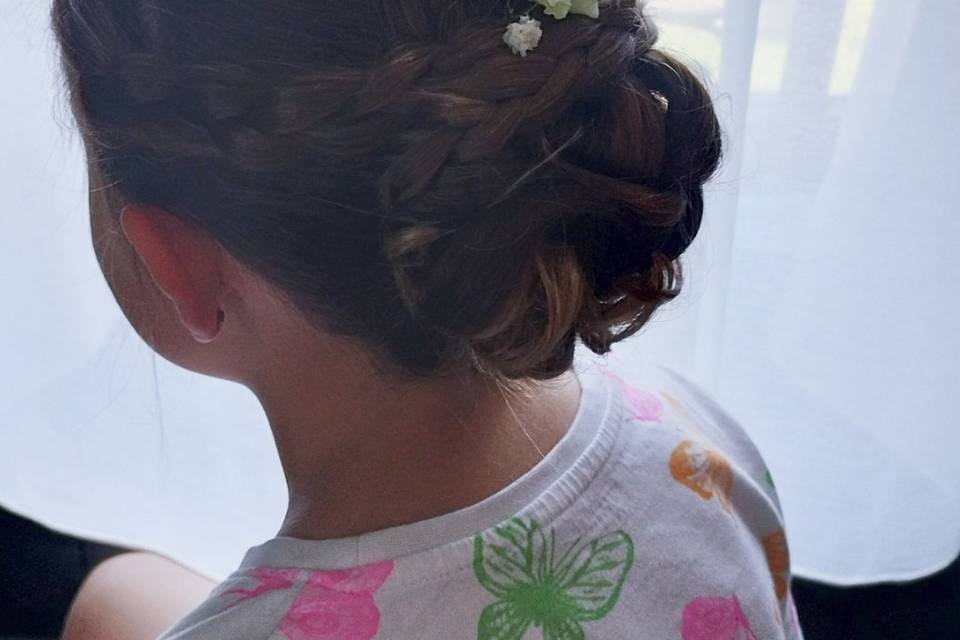 Chignon enfant