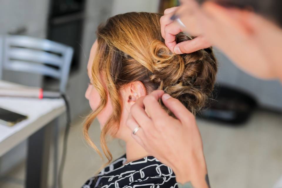 Chignon mariée