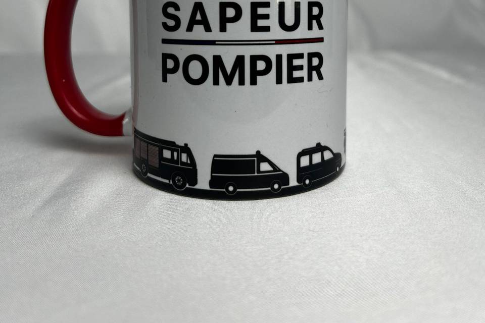 Mug Pompier