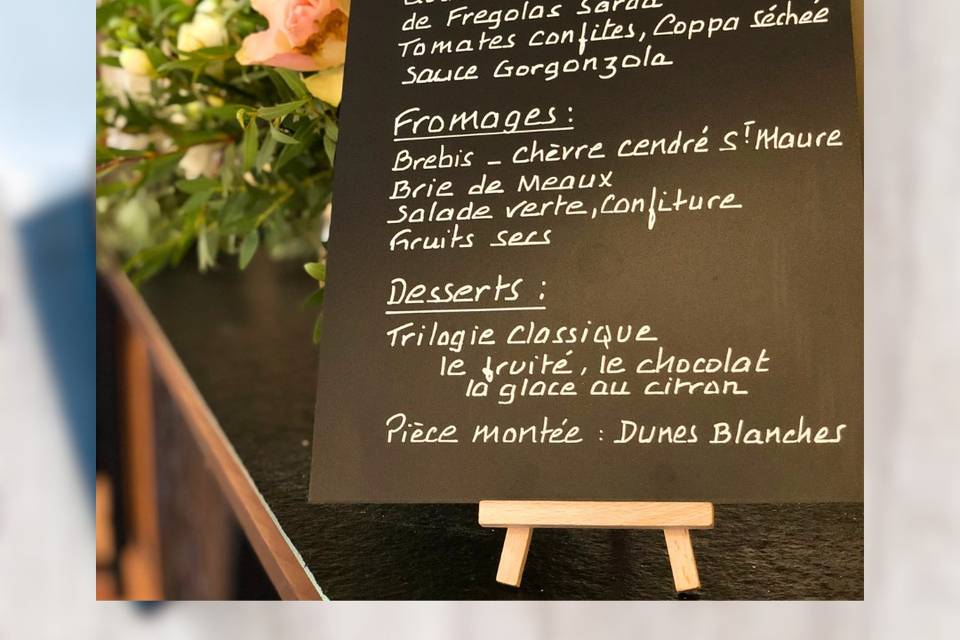 Menu.