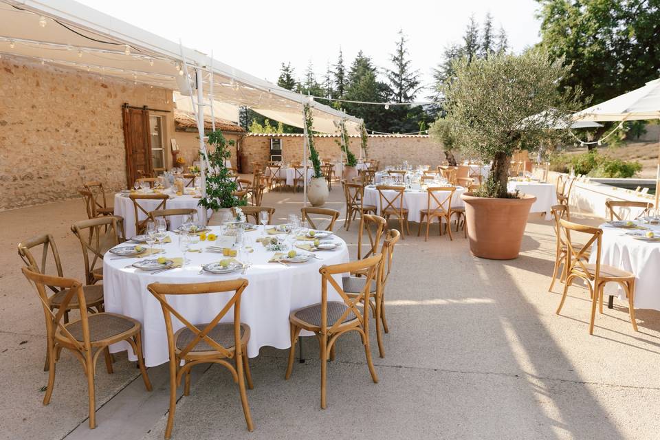 Terrasse du dîner