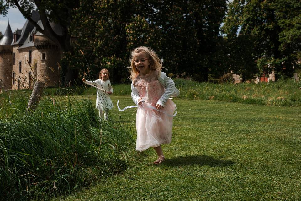 Les enfants s'amusent