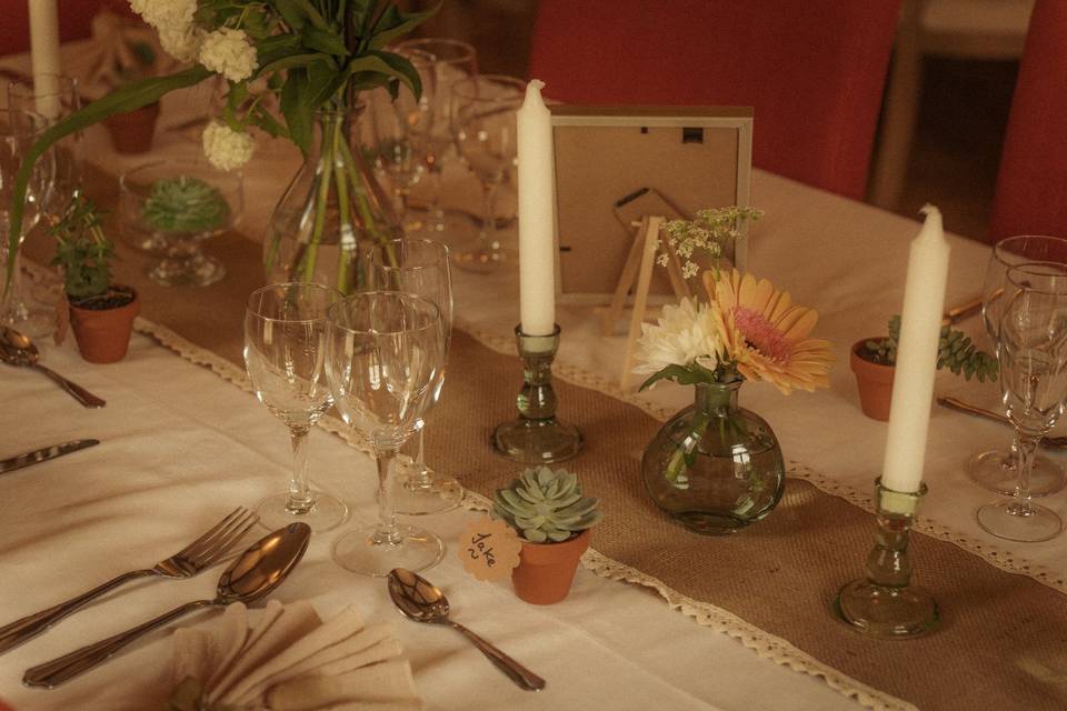 Décoration de la table