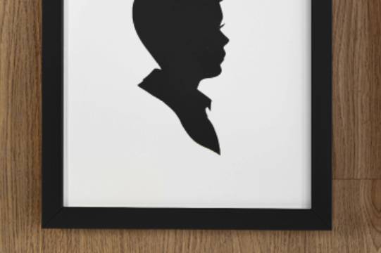 Silhouette single masculin