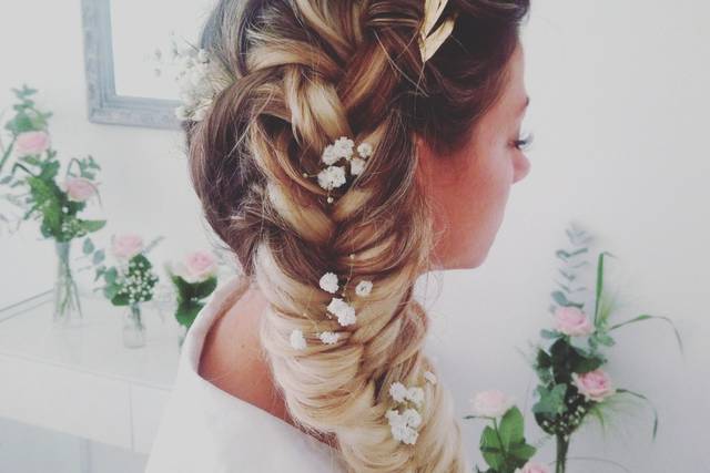 Tresse épi mariage