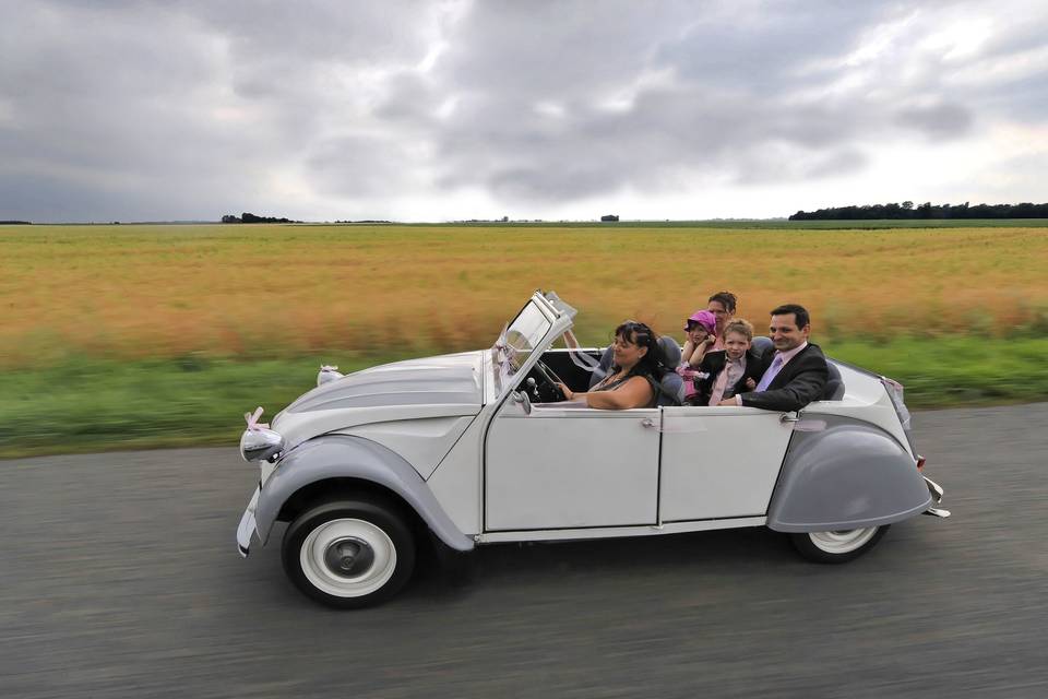 Voiture de mariage