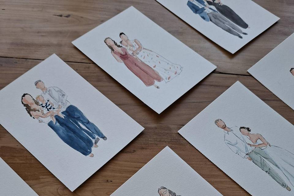 Aquarelles