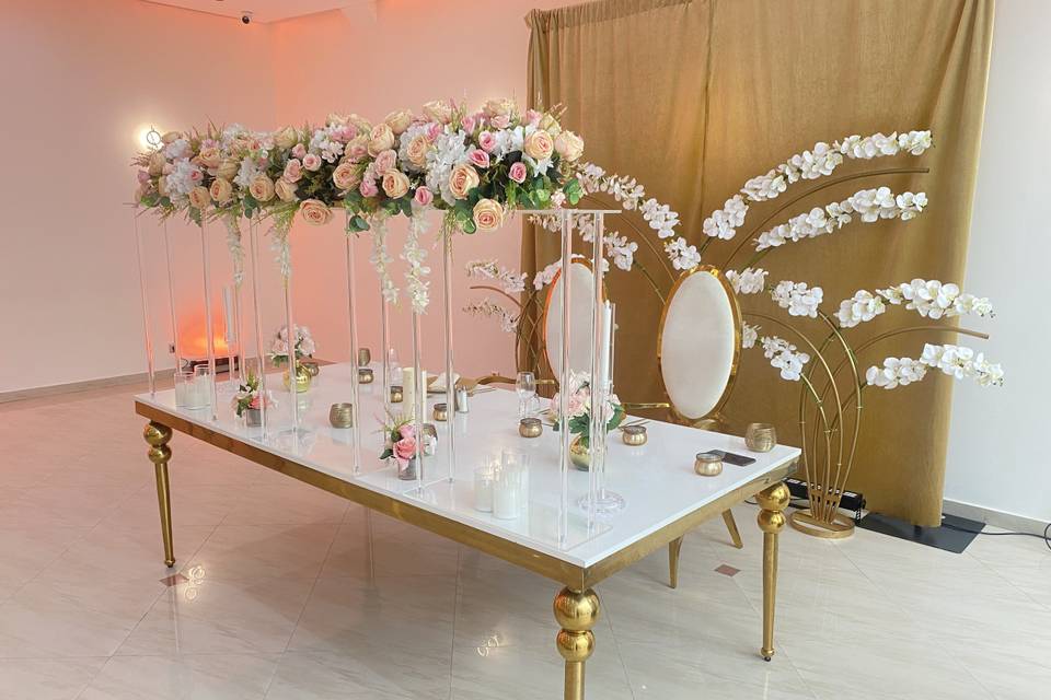 Table d'honneur Sweet Crystal