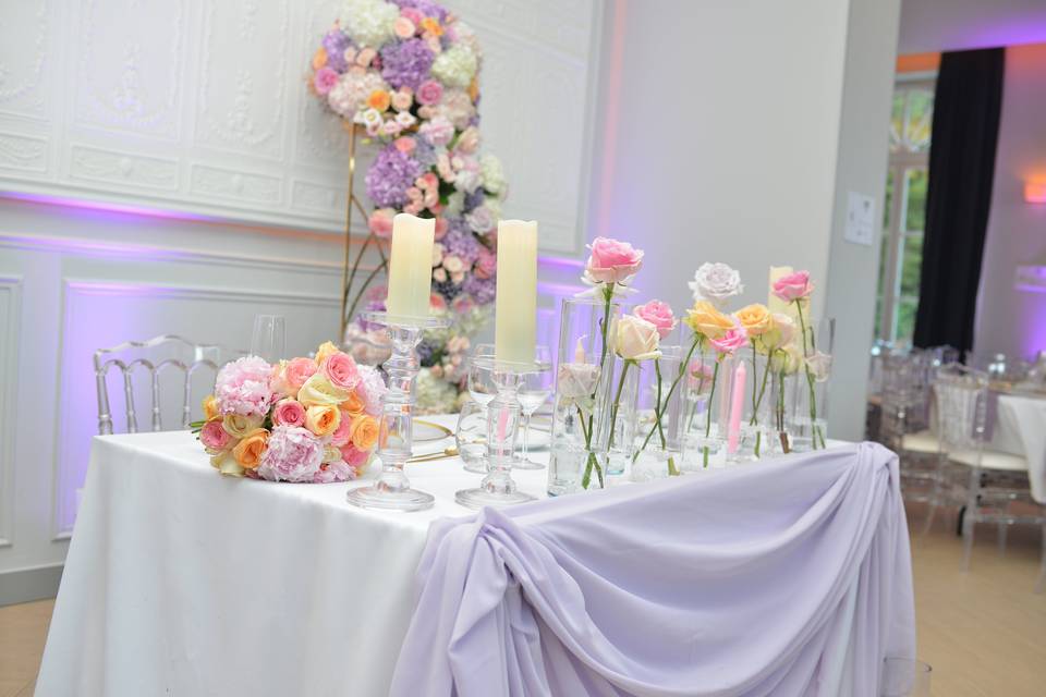 Wedding Lilas and gold LJ