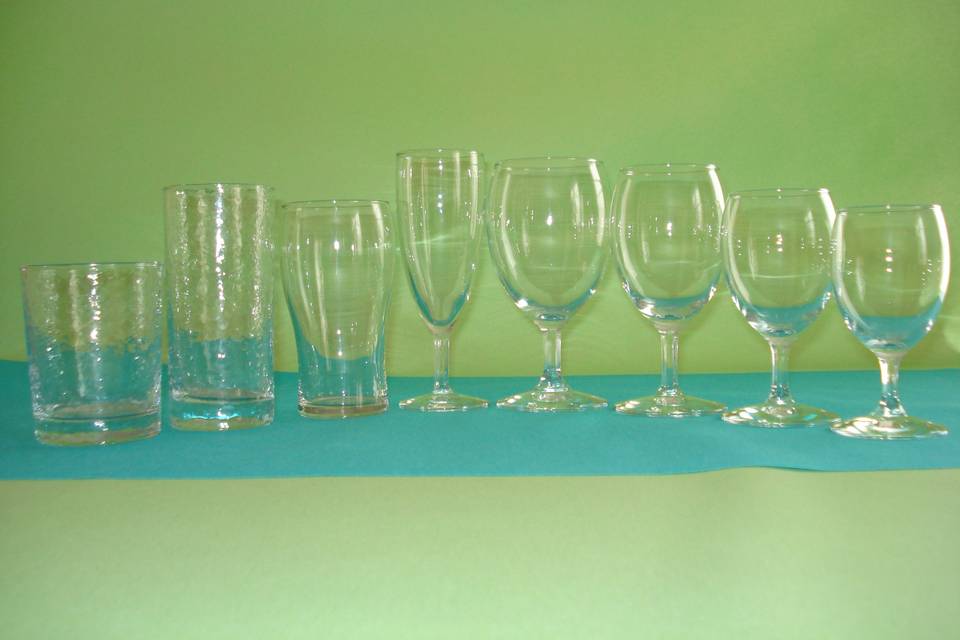 Différents verres