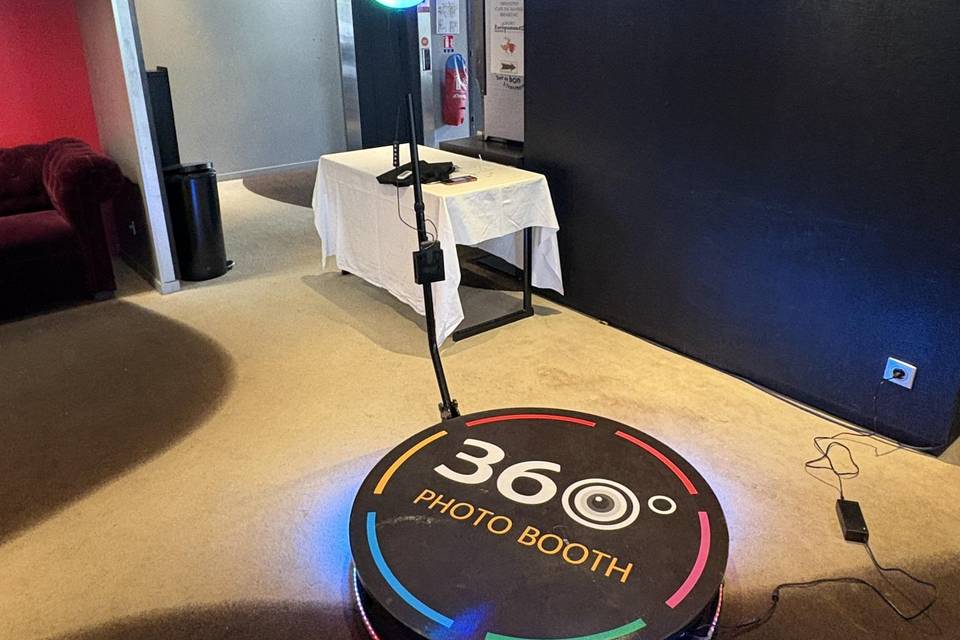 Photobooth 360° Mercure