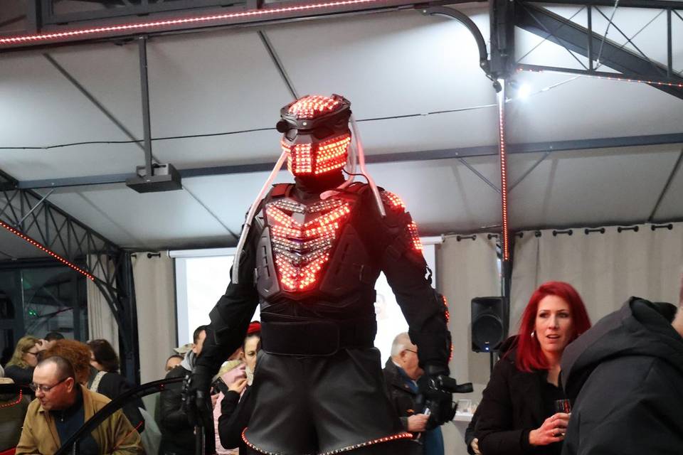 Robot leds spectaculaire