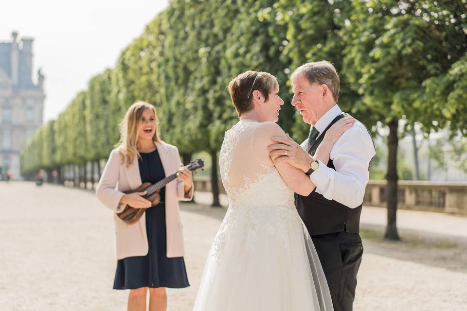 Séance couple après mariage