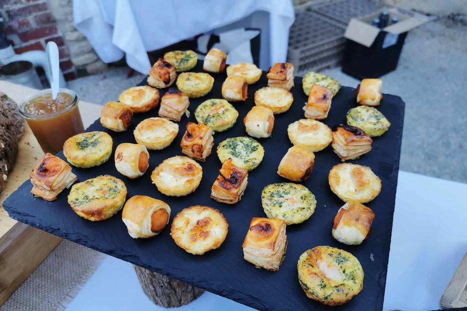 Assortiment Quiches/Feuilletés