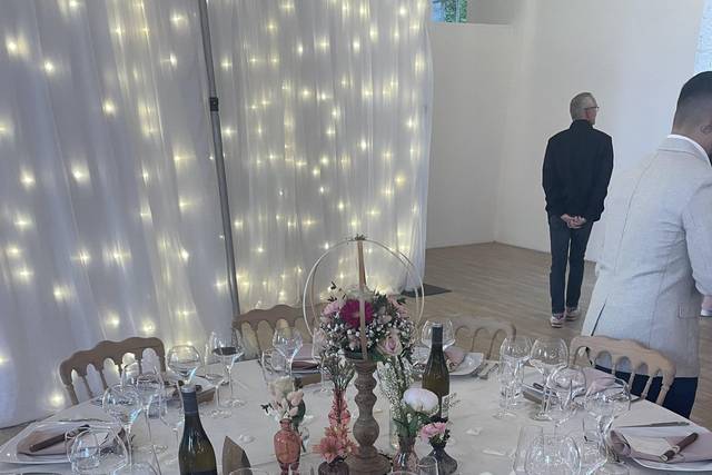 Décoration des tables