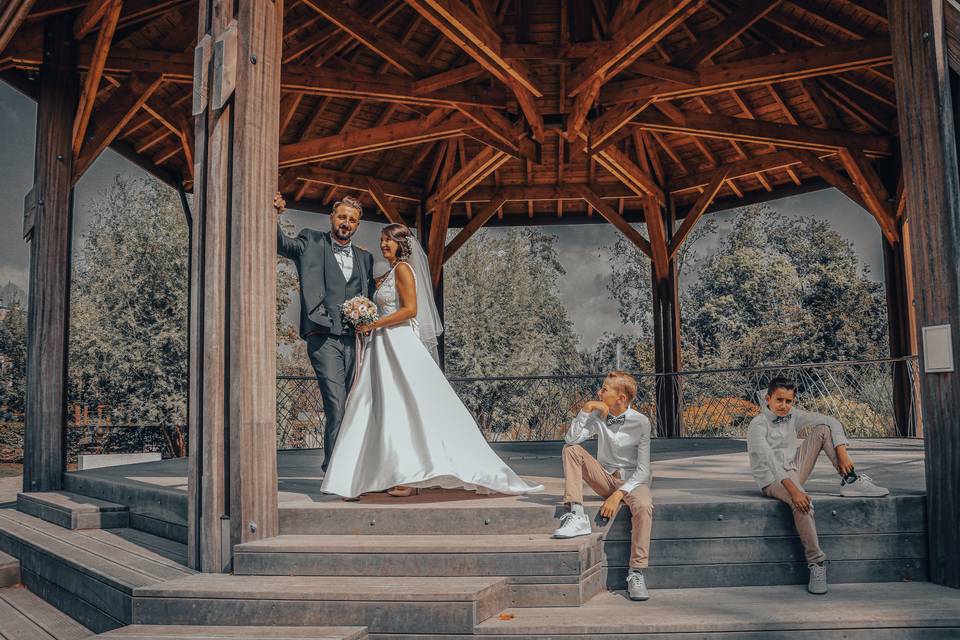 Famille séance mariage