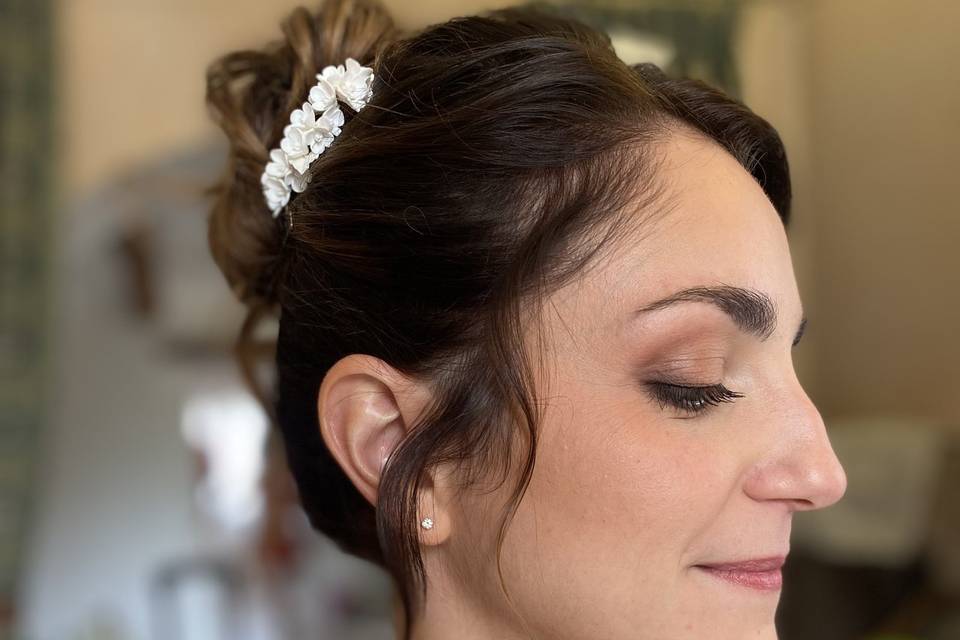 Bride makeup