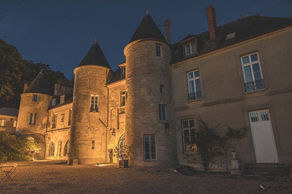 Le château de nuit