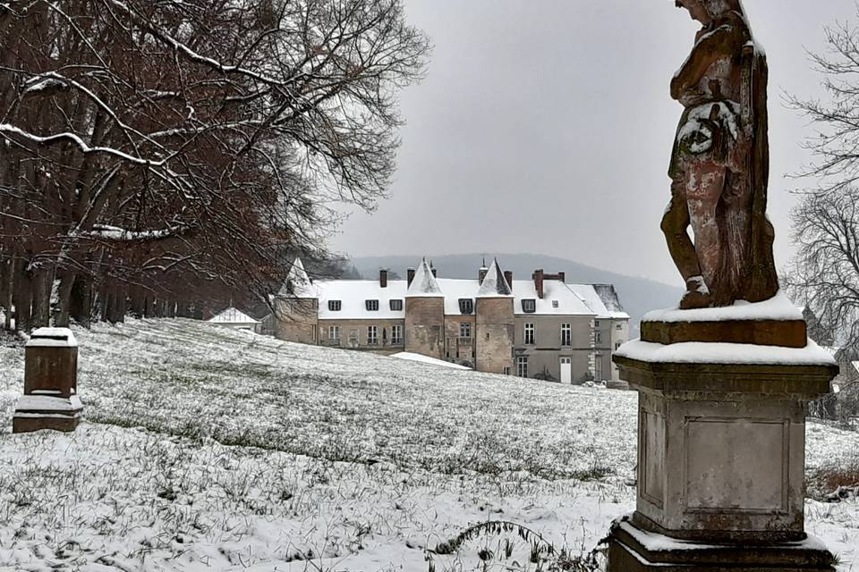 Le château et la Veleda