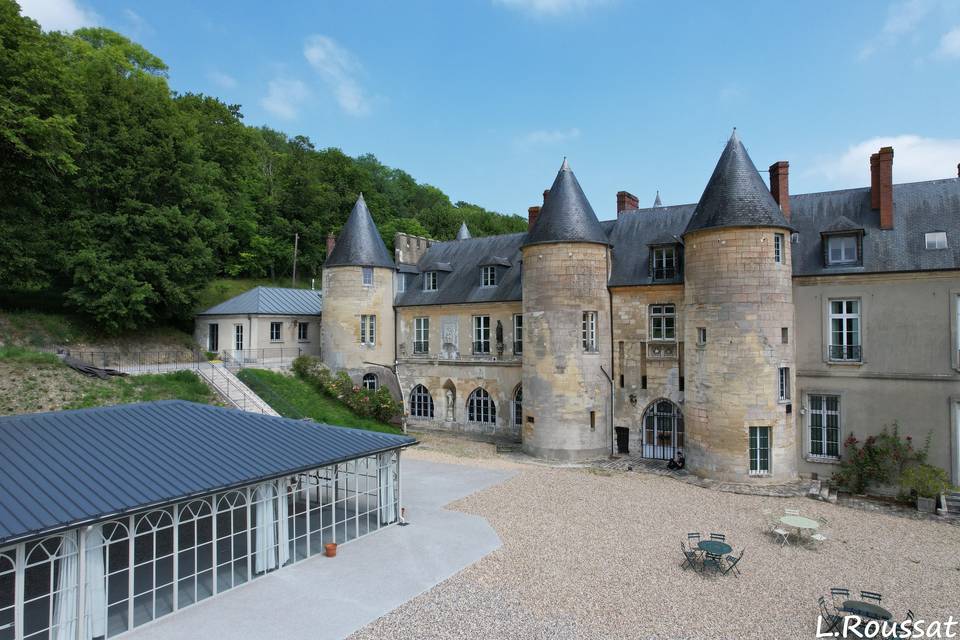 Le château et l'orangerie