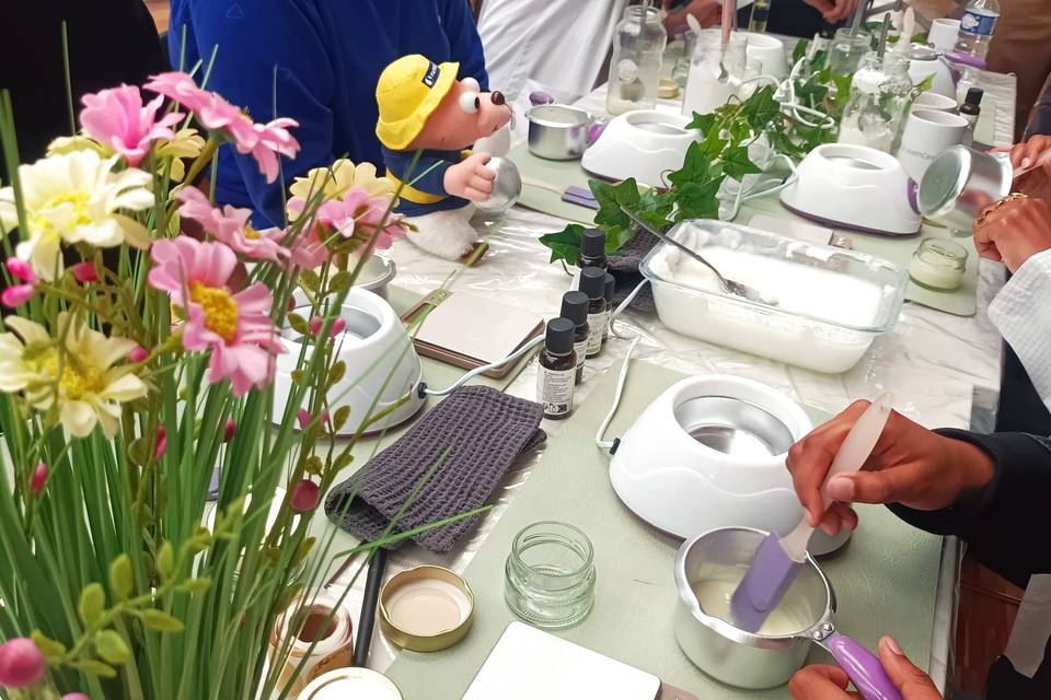 Stand cosmétique naturelle