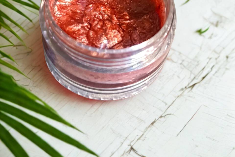 Gel maquillage pailleté