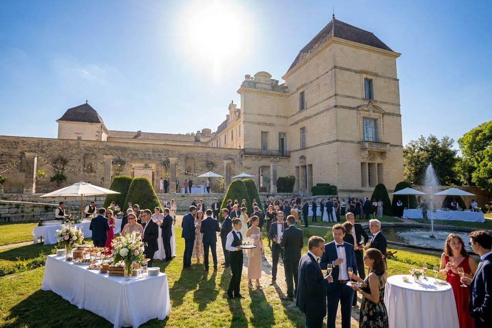 Cocktail sur les terrasses