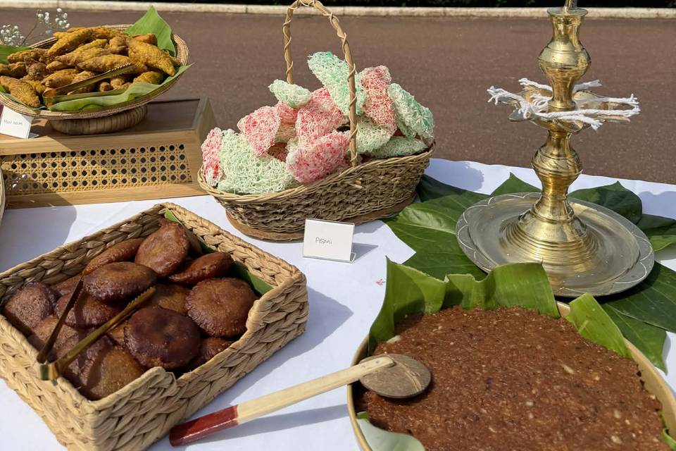 Brunch traditionnel sri lankai