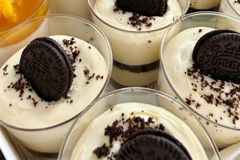 Panna cotta et tiramisu oreo