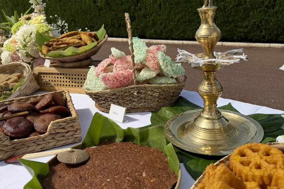 Brunch traditionnel sri lankai