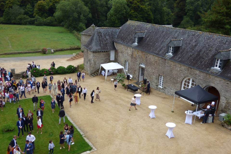 Vue de la cour intérieure