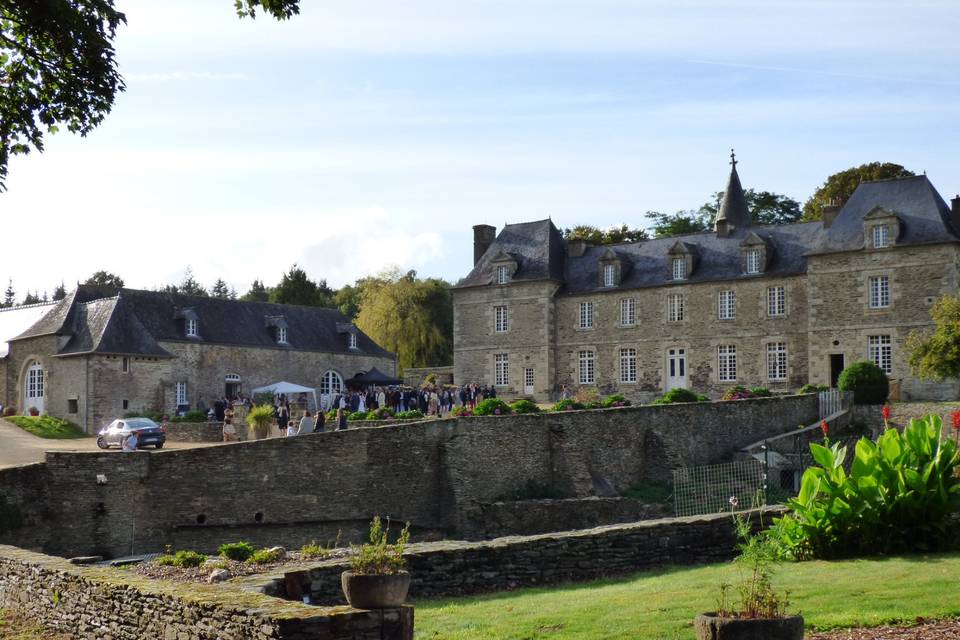 Vue de la cour intérieure