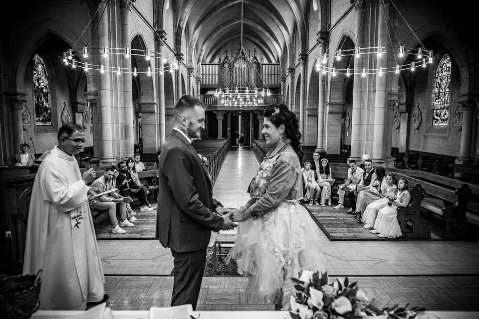 Engagement devant tous, moment