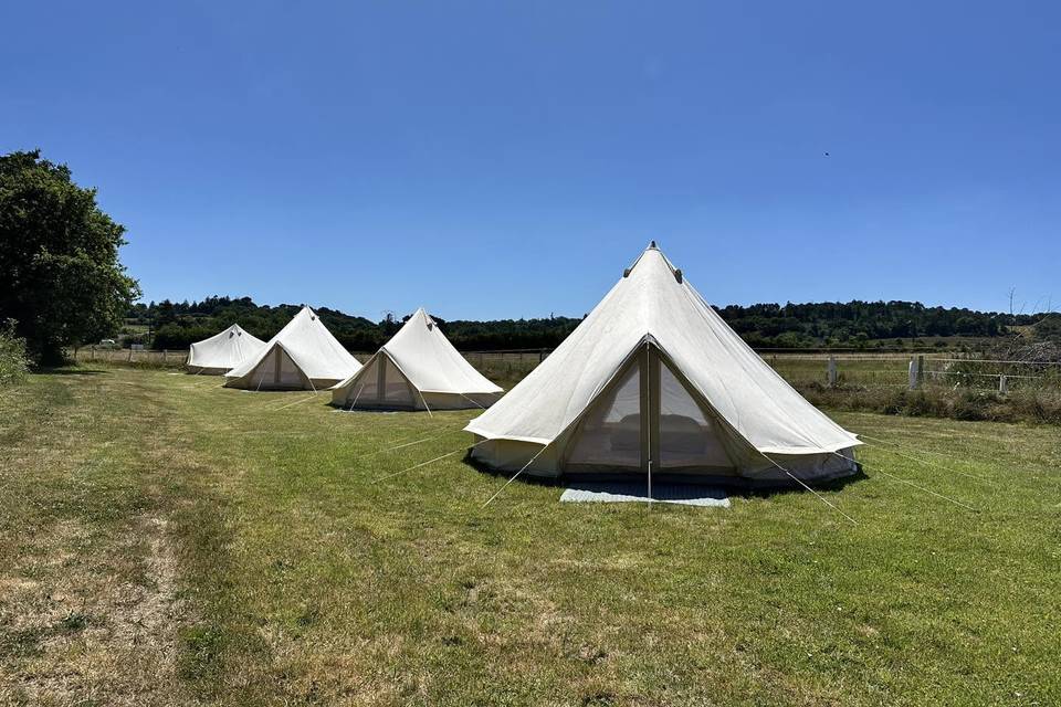Dormir en tipi