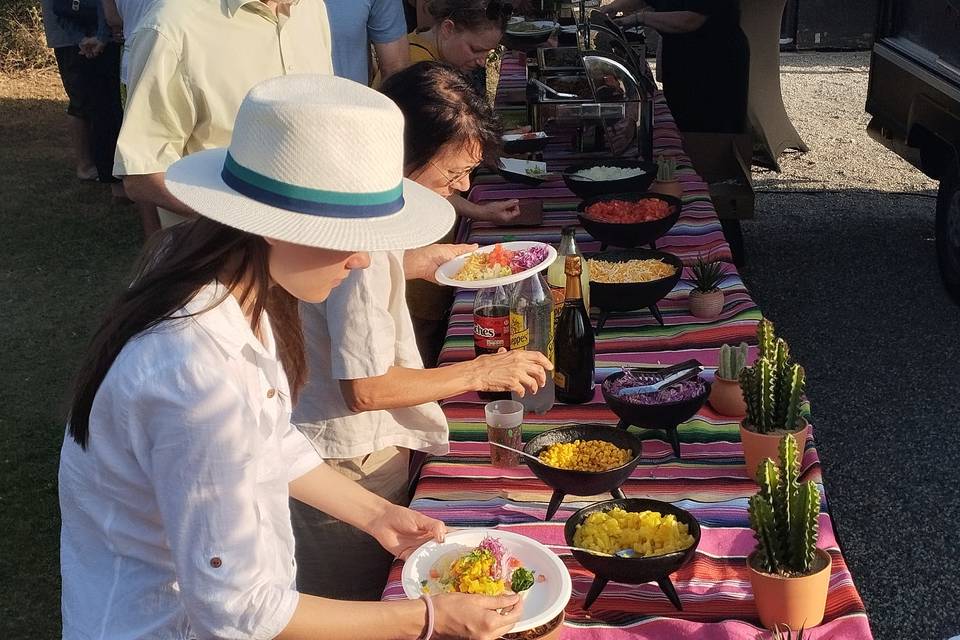 Taco bar