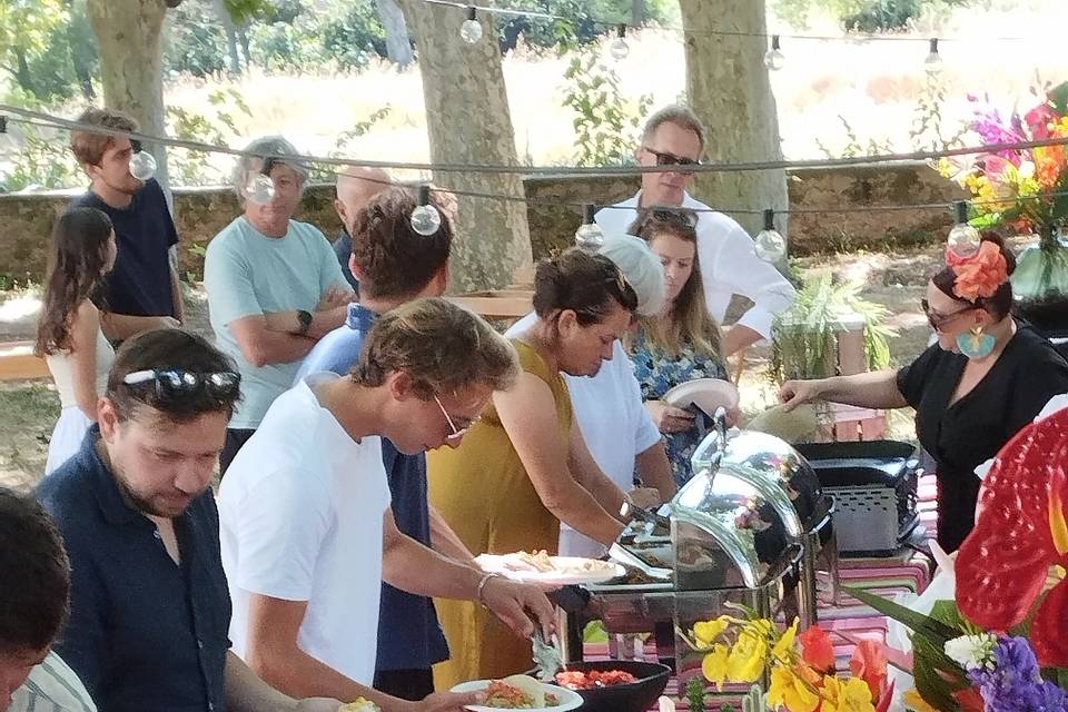 Taco bar