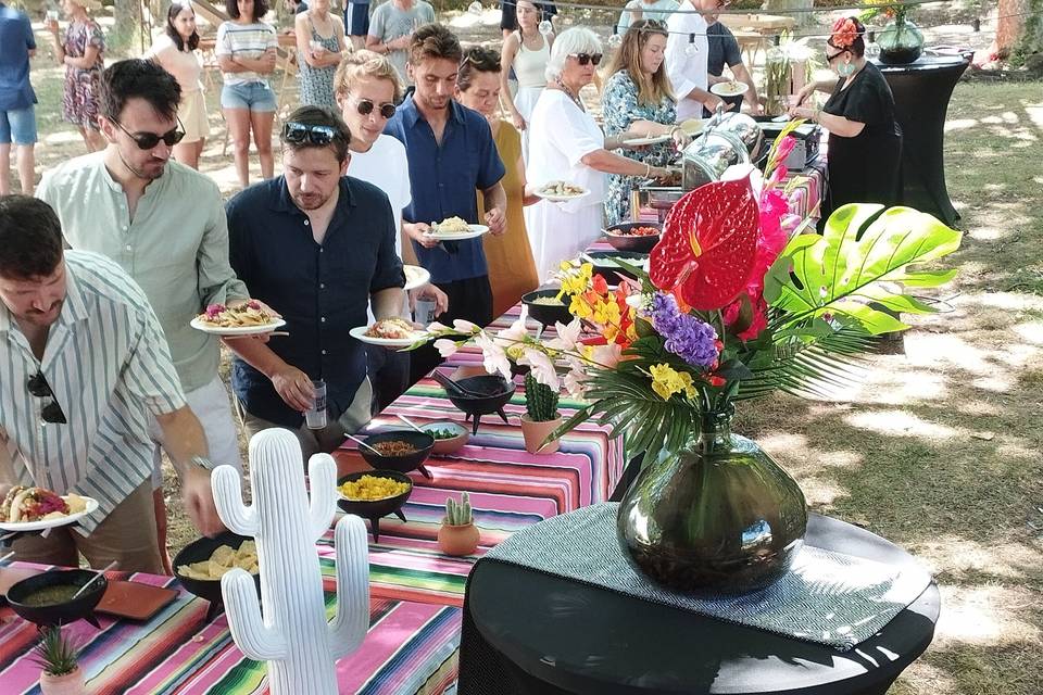 Taco bar