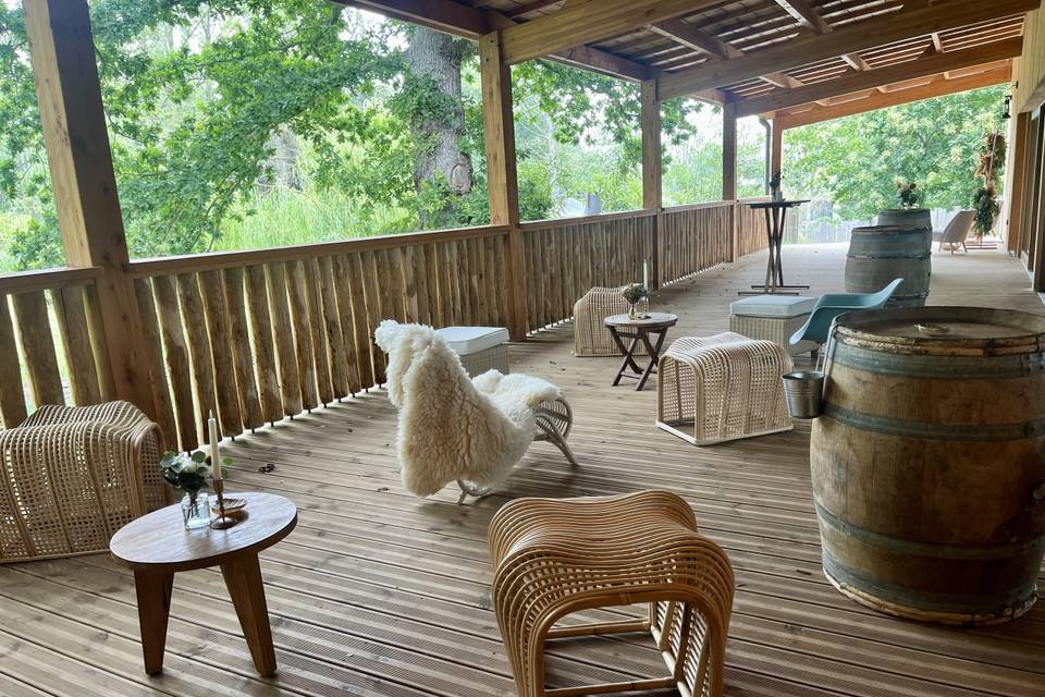 Terrasse ouest