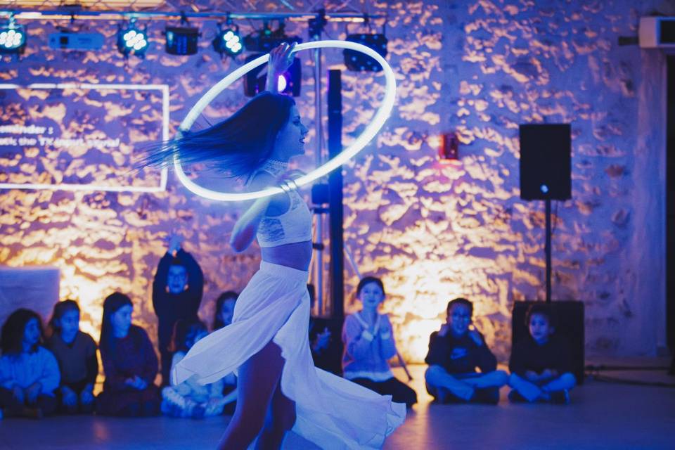 Hula hoop mariage