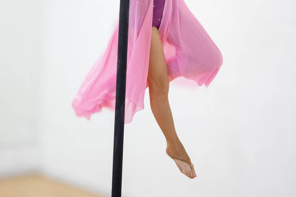 Numéro pole dance