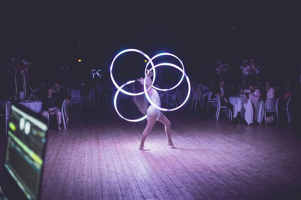 Hula hoop mariage