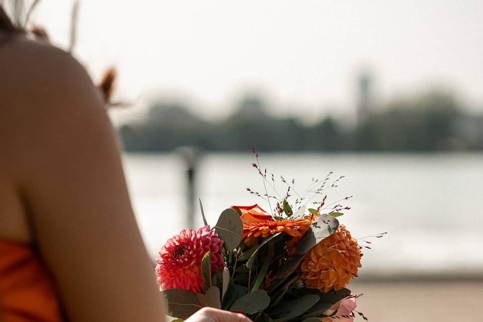 Bouquet mariée automne